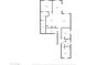 Floor plan showing a 3 bedroom, 2 bath home layout at 5013 S 112Th Ave, Tolleson, AZ 85353