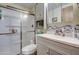 Clean bathroom with shower, vanity, and updated fixtures at 7750 E Broadway Rd # 770, Mesa, AZ 85208