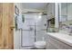 Bathroom with shower and toilet at 7750 E Broadway Rd # 770, Mesa, AZ 85208