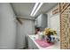 Laundry room with washer, dryer, and storage at 7750 E Broadway Rd # 770, Mesa, AZ 85208