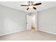 Spacious bedroom with ceiling fan and closet at 8738 N 9Th Ave, Phoenix, AZ 85021