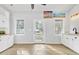 Bright bonus room with white cabinets and French doors at 8738 N 9Th Ave, Phoenix, AZ 85021