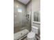 Clean bathroom with a walk in shower and modern fixtures at 10888 N 136Th Pl, Scottsdale, AZ 85259