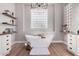 Luxurious bathroom with freestanding tub and double vanity at 1211 W Sousa Ct, Anthem, AZ 85086