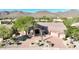 Luxury home with desert landscaping and mountain views at 12238 E Poinsettia Dr, Scottsdale, AZ 85259