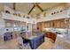 Gourmet kitchen with dark wood cabinets and granite counters at 12238 E Poinsettia Dr, Scottsdale, AZ 85259