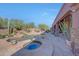 Inviting pool and spa area with flagstone patio at 12238 E Poinsettia Dr, Scottsdale, AZ 85259