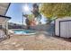 Inviting backyard with sparkling pool and spacious patio area at 15202 N 26Th St, Phoenix, AZ 85032