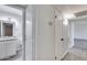 Clean bathroom with granite countertop and white cabinets at 15202 N 26Th St, Phoenix, AZ 85032