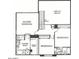 Two-story floor plan with Primary bedroom, and three additional bedrooms at 17338 W Woodrow Ln, Surprise, AZ 85388