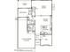 Single-story floor plan featuring 3-car garage, den, and spacious great room at 17338 W Woodrow Ln, Surprise, AZ 85388