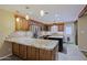 Modern kitchen featuring granite countertops and stainless steel appliances at 19624 N 16Th Dr, Phoenix, AZ 85027