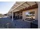 Covered patio perfect for outdoor dining and relaxation at 20825 N Limousine Dr, Sun City West, AZ 85375