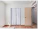 Bedroom featuring vinyl floor, and accordion closet door at 2172 W Pinkley Ave, Coolidge, AZ 85128