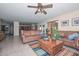 Spacious living room seamlessly flows into kitchen, great for gatherings at 23046 N 21St St, Phoenix, AZ 85024