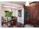 Bright dining area with hardwood floors and chandelier at 2336 Leisure World --, Mesa, AZ 85206