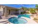 Relaxing backyard with a sparkling pool and spa at 2355 N Cabot --, Mesa, AZ 85207