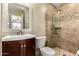 Clean bathroom with updated shower and vanity at 2526 N 22Nd Dr, Phoenix, AZ 85009