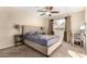 Bright bedroom with a comfortable bed and ample closet space at 2526 N 22Nd Dr, Phoenix, AZ 85009