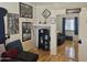 Living room with full-length mirror and couch at 302 E Beech Ave, Casa Grande, AZ 85122