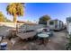 Large backyard with RV parking and storage at 3036 W Gail Rd, Phoenix, AZ 85029