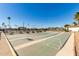 Well-maintained bocce ball courts in the community at 305 S Val Vista Dr # 71, Mesa, AZ 85204