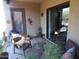 Private patio, great for outdoor entertaining at 4241 N Pebble Creek Pkwy # 13, Goodyear, AZ 85395