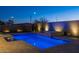 Relax and unwind in this beautiful backyard with a refreshing pool and spa at 4552 S Flare --, Mesa, AZ 85212