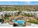 Community pool and clubhouse with scenic views at 5350 E Deer Valley E Dr # 1279, Phoenix, AZ 85054