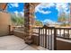 Private patio with gate access to a landscaped area at 5350 E Deer Valley E Dr # 1279, Phoenix, AZ 85054