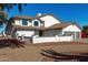 Two-story house with tile roof and attached garage at 6328 N 126Th Ave, Litchfield Park, AZ 85340