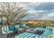 Relaxing rooftop lounge with fire pit and city views at 7120 E Kierland Blvd # 311, Scottsdale, AZ 85254