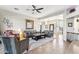 Open living room with ample natural light and seating area at 7126 E Bobwhite Way, Scottsdale, AZ 85266