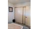 Bright bedroom with double door closet and neutral wall tones at 7300 N 51St Ave, Glendale, AZ 85301