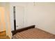 Bedroom featuring a cozy bed and closet at 7807 E Main St # F36, Mesa, AZ 85207