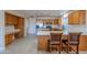 View of kitchen island and breakfast bar at 8732 W Rockwood Dr, Peoria, AZ 85382