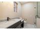 Bathroom with vanity, toilet, and shower at 9255 W Buckskin Trl, Peoria, AZ 85383