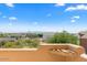 Scenic view of mountains and desert landscape from a home's balcony at 9255 W Buckskin Trl, Peoria, AZ 85383