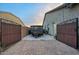 Private backyard with double gates, providing ample space for parking or storage at 9343 W Cashman Dr, Peoria, AZ 85383