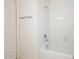 Simple bathroom with shower/tub combo at 9455 E Raintree Dr # 2049, Scottsdale, AZ 85260