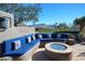 Inviting firepit surrounded by comfortable seating, ideal for enjoying mountain views at 10040 E Happy Valley Rd # 1041, Scottsdale, AZ 85255