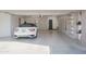 Finished garage with ample storage and overhead lighting at 10040 E Happy Valley Rd # 1041, Scottsdale, AZ 85255