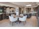 Bright and airy kitchen with a large island and dining area at 10040 E Happy Valley Rd # 1041, Scottsdale, AZ 85255