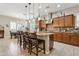 Spacious kitchen with island and granite countertops at 10062 W Redbird Rd, Peoria, AZ 85383