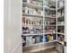 Well-organized pantry with ample shelving for storage at 10062 W Redbird Rd, Peoria, AZ 85383