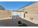 Ample storage in detached shed in backyard at 10062 W Redbird Rd, Peoria, AZ 85383