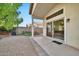 Spacious patio with access to the backyard and living room at 10634 W Mohawk Ln, Peoria, AZ 85382