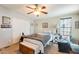 Comfortable bedroom with a full-size bed and plenty of closet space at 120 N Val Vista Dr # 186, Mesa, AZ 85213