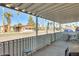 Relaxing covered patio overlooking the community at 120 N Val Vista Dr # 186, Mesa, AZ 85213