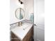 Modern bathroom with a stylish vanity and geometric tile at 12079 E Cortez Dr, Scottsdale, AZ 85259